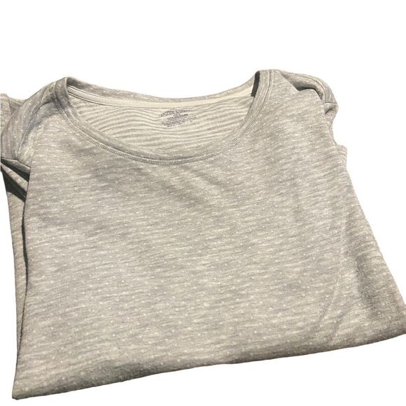 Jasmine and Ginger size XL top king sleeved super soft polka dot silver thread - Picture 1 of 2